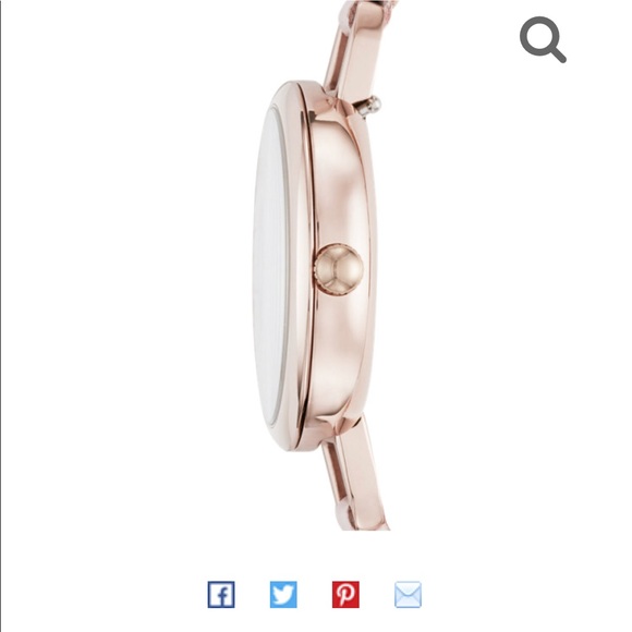 Annette Light Pink Fossil Watch NWT - Picture 2 of 3